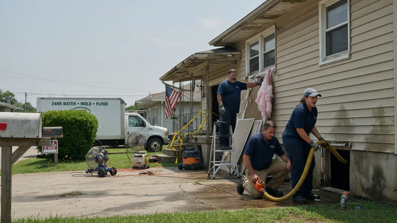 Water Damage Repair in La Belle, PA near me